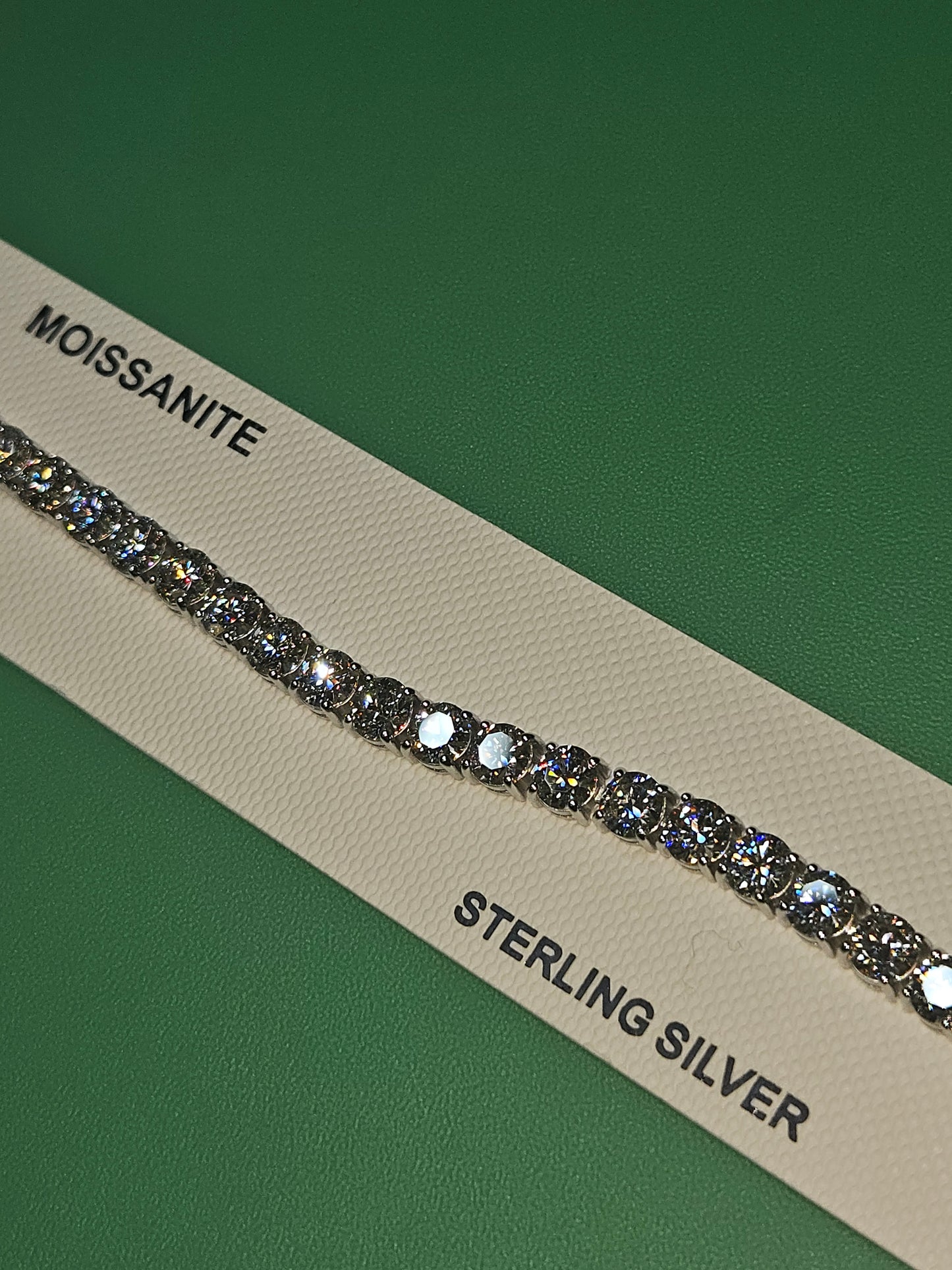 5mm 7" moissanite tennis bracelet | Time and Shine LLC